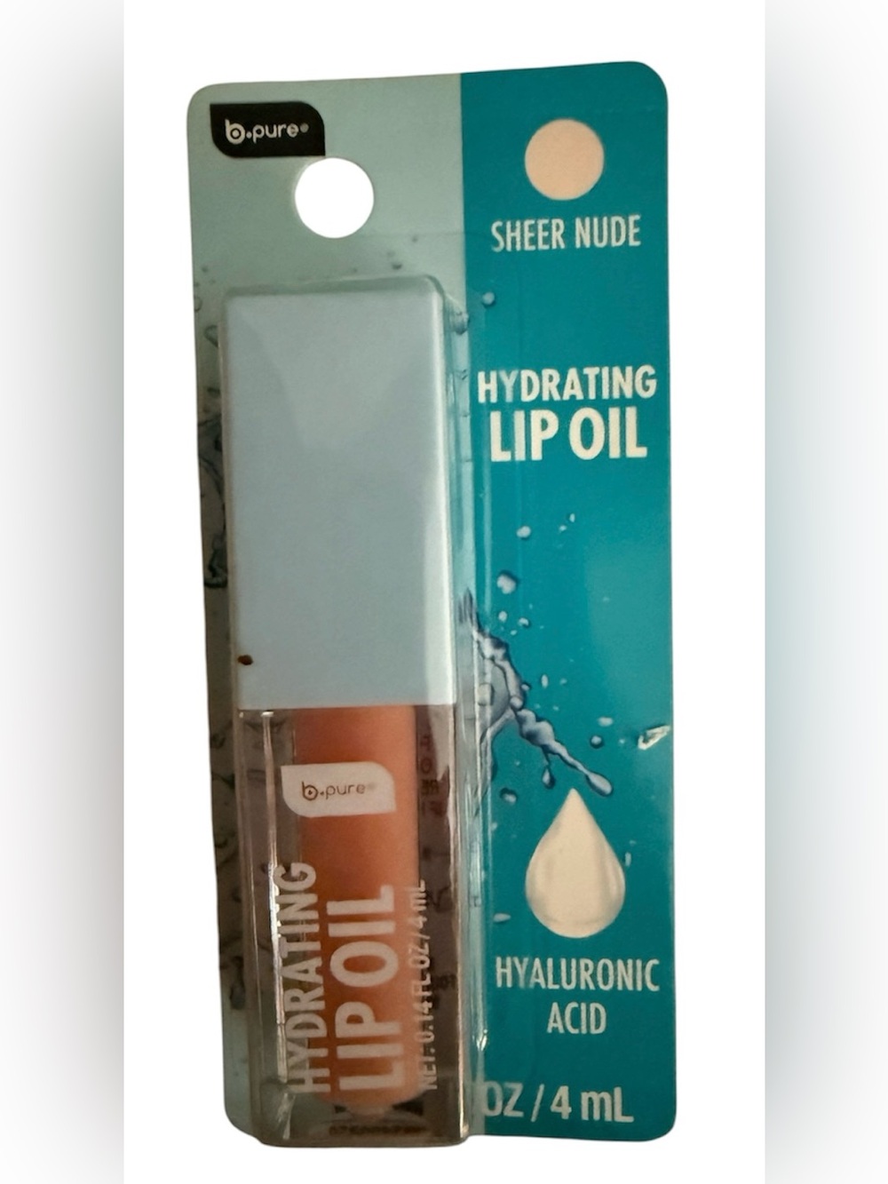 B - Pure Hydrating Lip Oil Sheer Nude